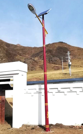 民族特色太陽能路燈,農村太陽能路燈價格